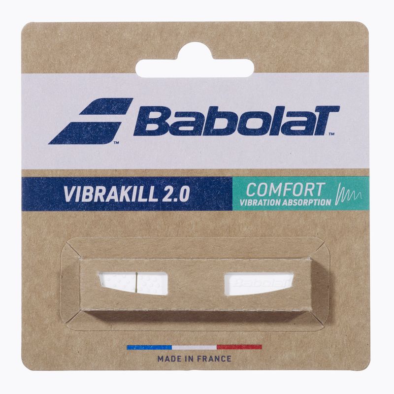 Amortizor de vibrații Babolat Vibrakill 2.0 white