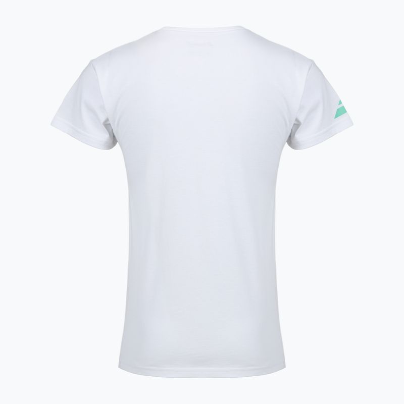Tricou pentru bărbați Babolat Exercise Big Flag white/white 2