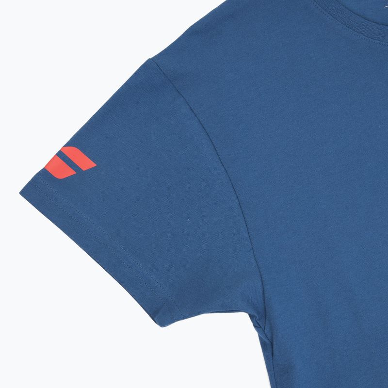 Tricou pentru bărbați Babolat Exercise Big Flag dark blue 4
