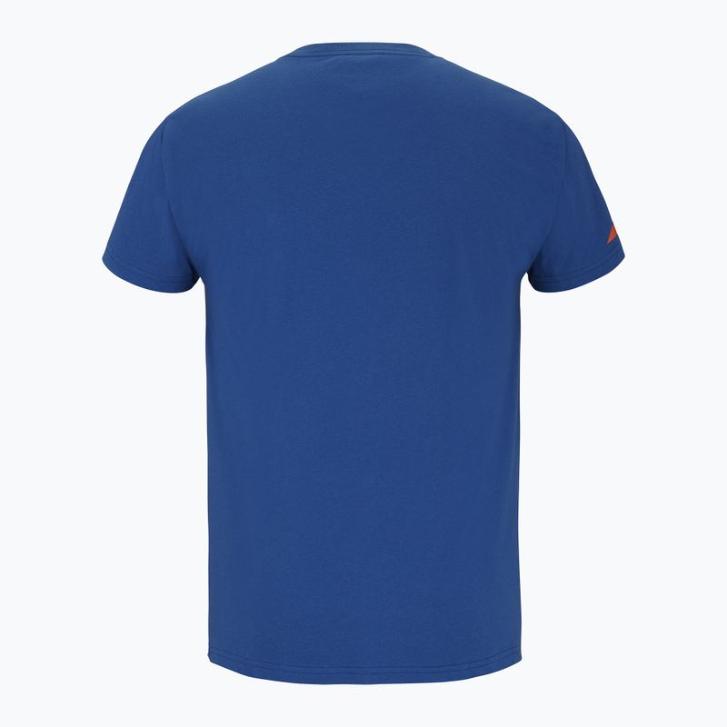 Tricou pentru bărbați Babolat Exercise Big Flag dark blue 3