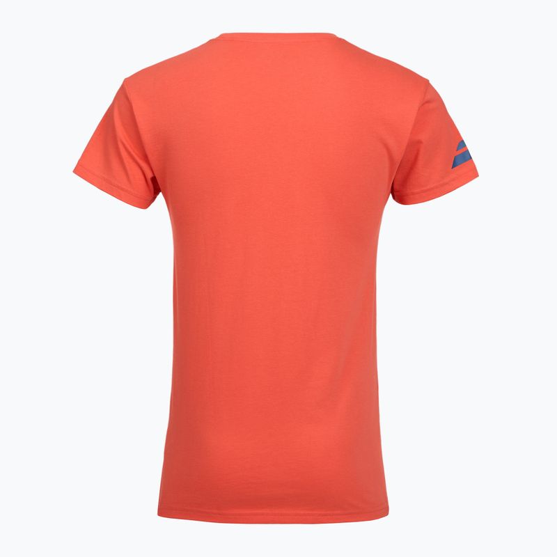 Tricou pentru bărbați Babolat Exercise Big Flag hot coral 2