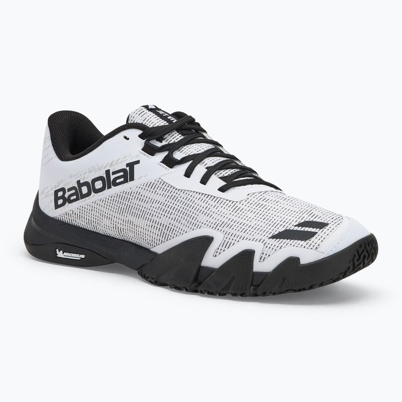 Încălțăminte de padel pentru bărbați Babolat Jet Viva white/ black