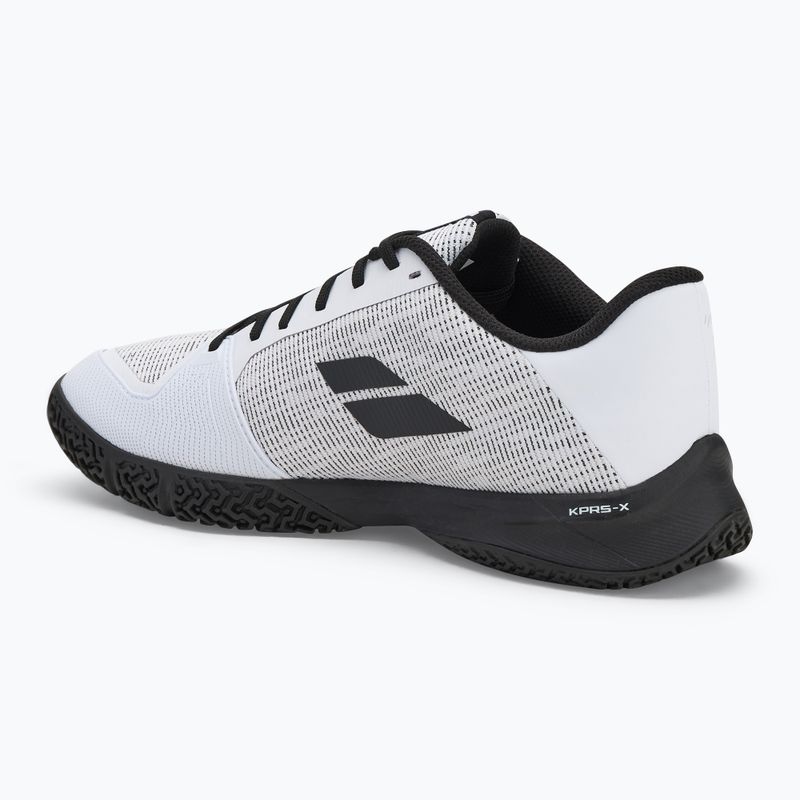 Încălțăminte de padel pentru bărbați Babolat Jet Viva white/ black 3