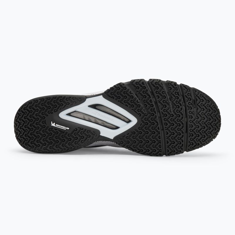 Încălțăminte de padel pentru bărbați Babolat Jet Viva white/ black 4