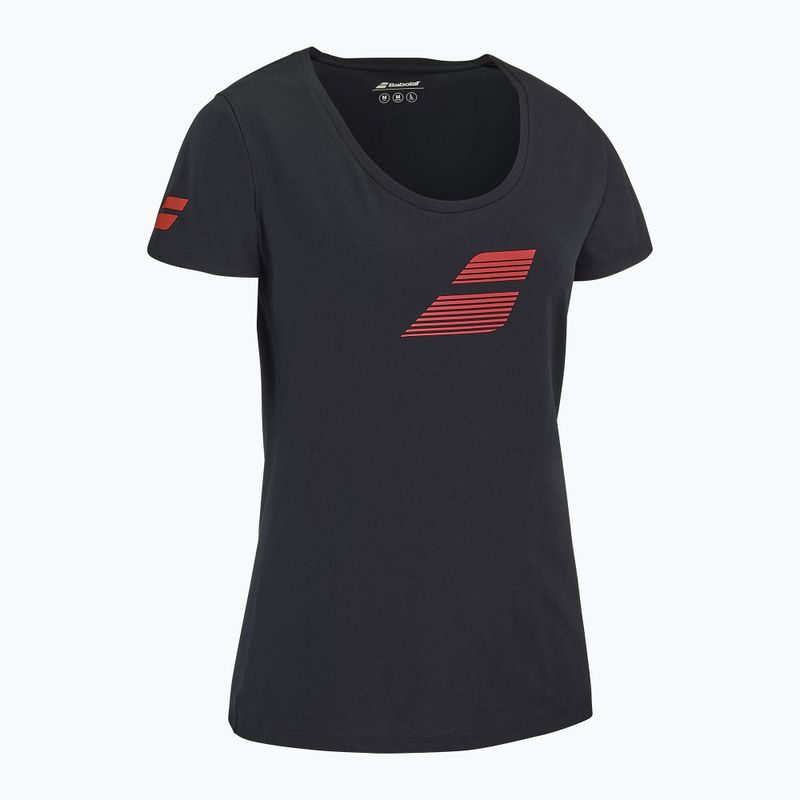 Tricou pentru femei Babolat Exercise Flag W black/black 2