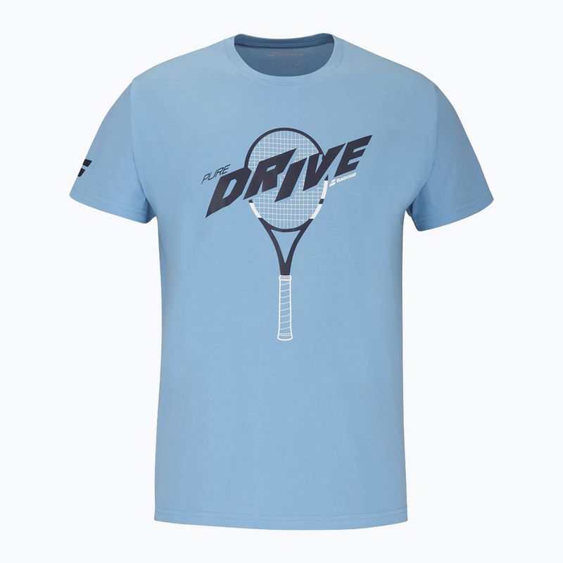 Tricou pentru bărbați Babolat Drive Cotton drive heritage blue