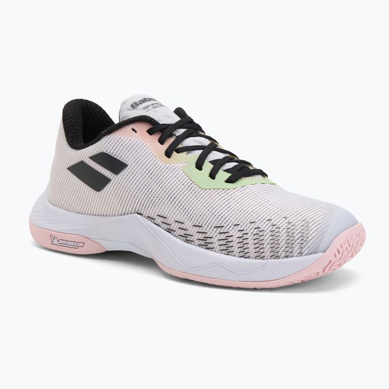 Încălțăminte de badminton Babolat Shadow Spirit 2 W white/white