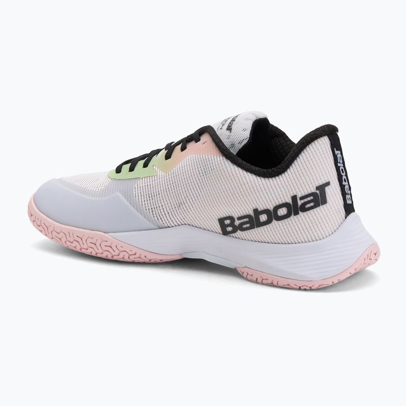 Încălțăminte de badminton Babolat Shadow Spirit 2 W white/white 3