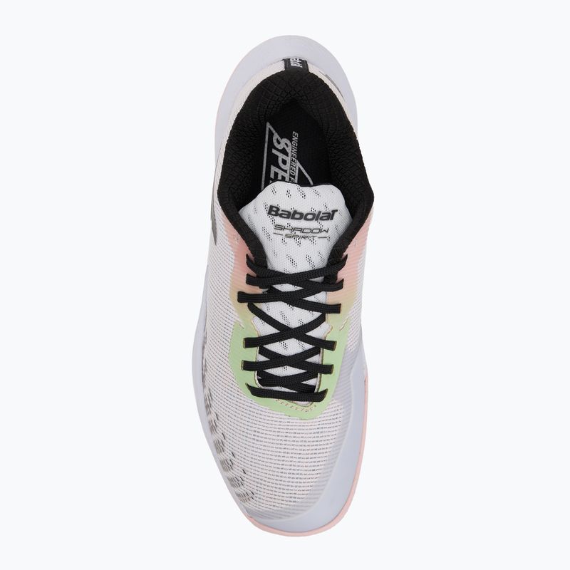 Încălțăminte de badminton Babolat Shadow Spirit 2 W white/white 5