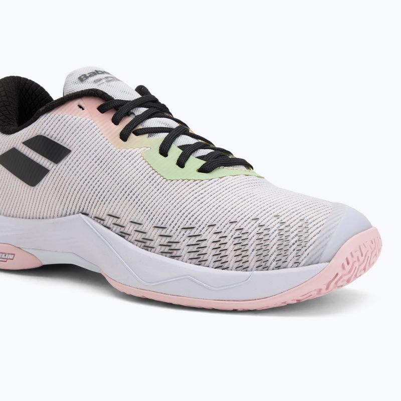 Încălțăminte de badminton Babolat Shadow Spirit 2 W white/white 7