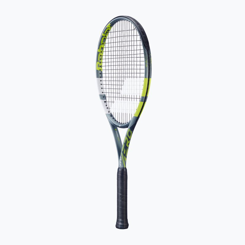 Rachetă de tenis Babolat Evo Aero Gen2 grey/fluorescent yellow 2
