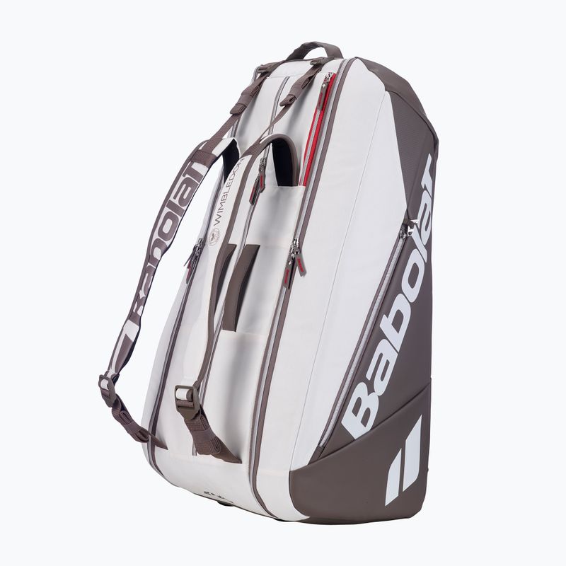 Geantă de tenis Babolat RH9 Pure Wimbledon 80 l white/dark beige 2
