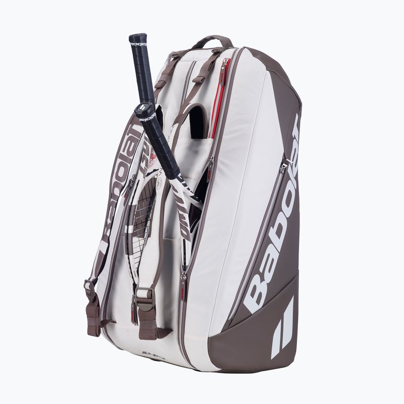 Geantă de tenis Babolat RH9 Pure Wimbledon 80 l white/dark beige 3