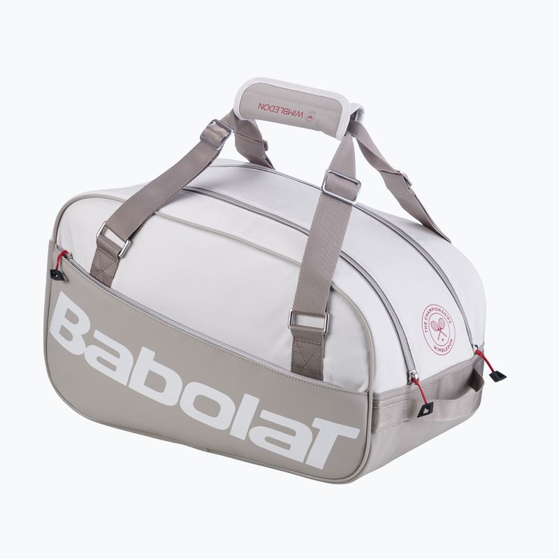 Geantă de tenis Babolat Court S Wimbledon 32 l white/ivory