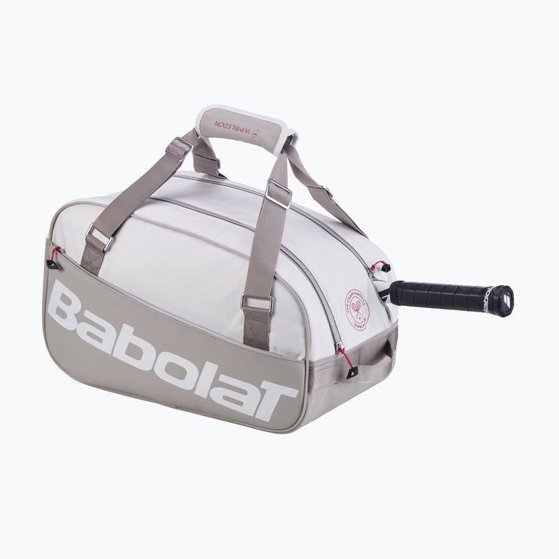 Geantă de tenis Babolat Court S Wimbledon 32 l white/ivory 3