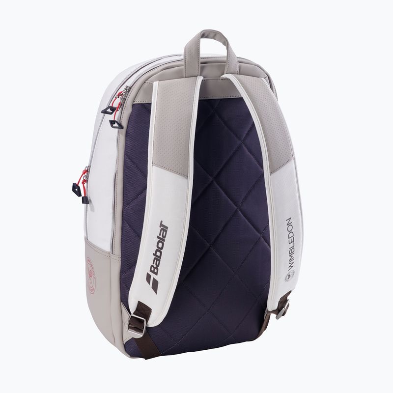 Rucsac de tenis Babolat Pure Lite Wimbledon 25 l white/ivory 2
