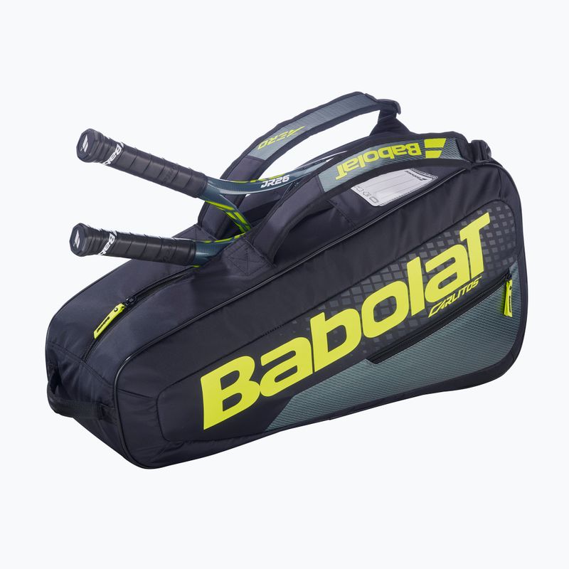Geantă de tenis Babolat RH Carlitos Junior 35 l black/fluorescent yellow 3