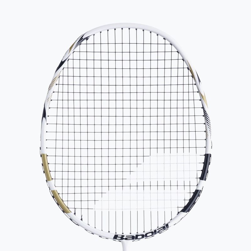 Rachetă de badminton pentru copii Babolat Prime white/gold 7