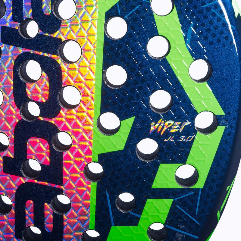 Rachetă de padel Babolat Viper Juan Lebron 3.0 FW blue depths/green flash 5