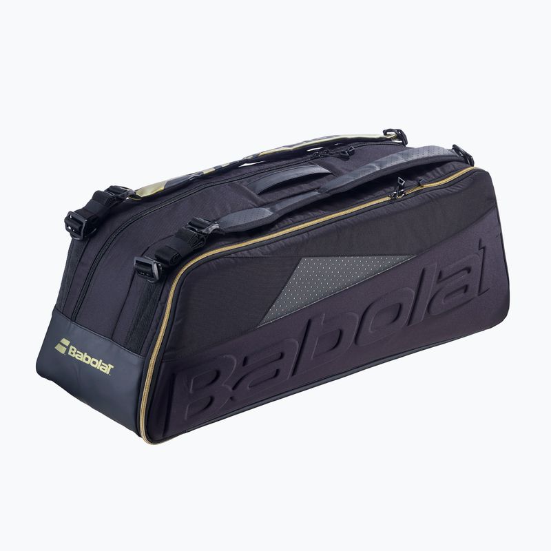 Geantă de badminton Babolat Cross Pro Bad 60 l black/gold 2