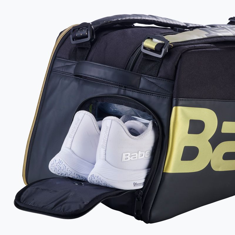 Geantă de badminton Babolat Cross Pro Bad 60 l black/gold 5
