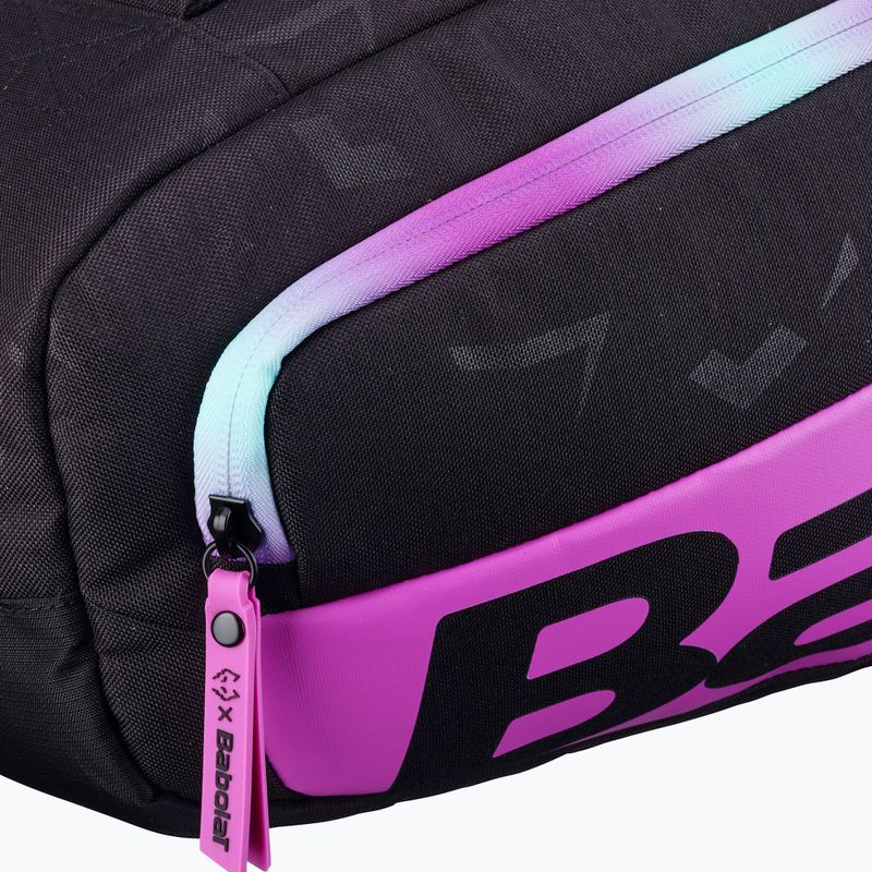 Geantă de padel Babolat RH Pro Padel Juan Lebron black/purple/light green 4