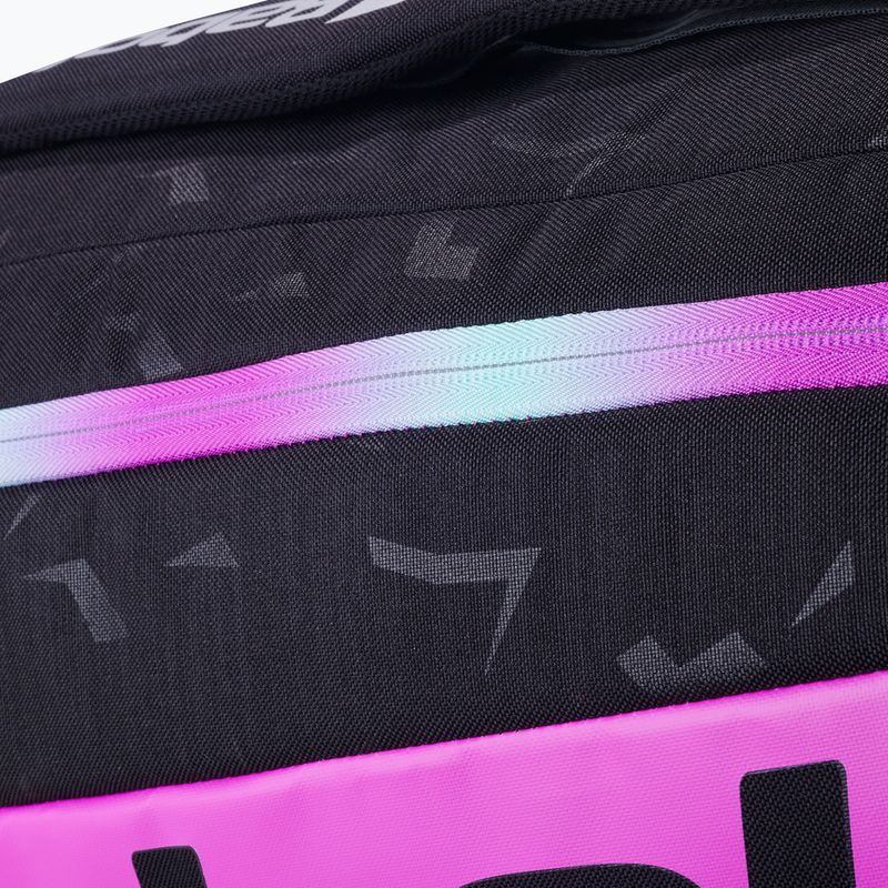 Geantă de padel Babolat RH Pro Padel Juan Lebron black/purple/light green 5