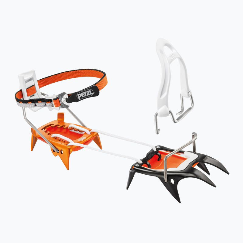 Petzl Irvis Hybrid crampoane semiautomate Petzl Irvis Hybrid portocaliu T02A LLU