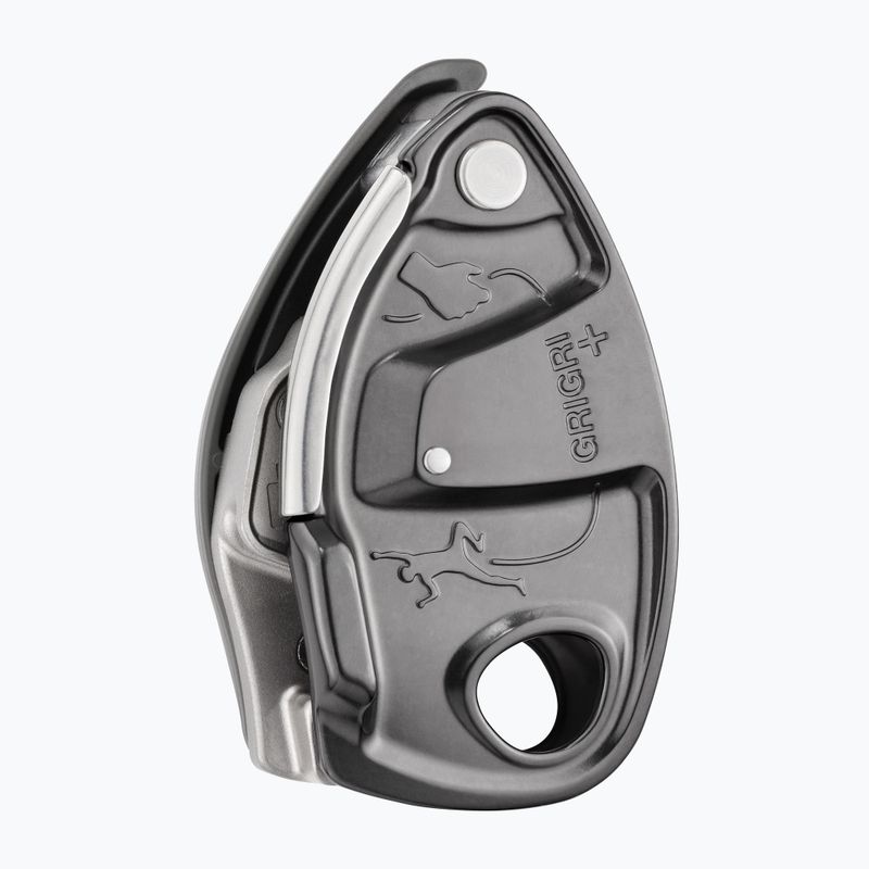 Dispozitiv de asigurare Petzl Grigri + gri D13A G