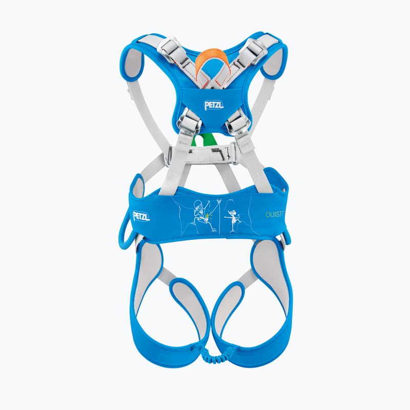 Ham de alpinism pentru copii Petzl Gray/blue ouistiti 2