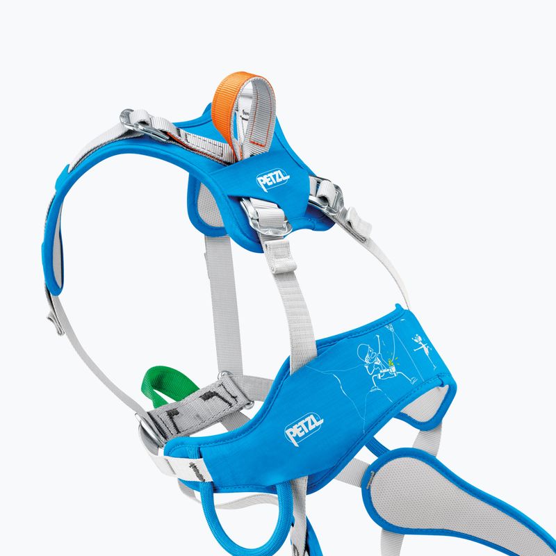 Ham de alpinism pentru copii Petzl Gray/blue ouistiti 3