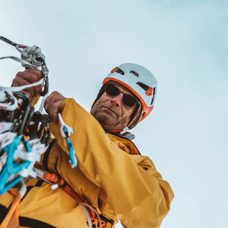 Cască de alpinism Petzl Meteor alb-portocaliu A071AA02 13