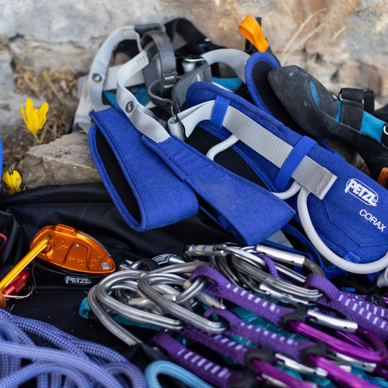 Petzl Corax ham de alpinism albastru închis C051BA00 3