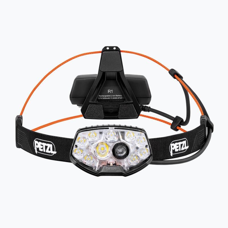 Lanternă frontală Petzl Nao RL negru E105AA00 2