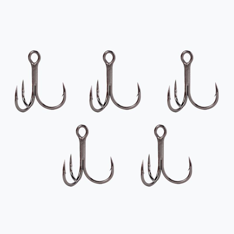 Ancore de pescuit VMC Strong Inline Treble Triple 7547 5 buc. negru BN0006E5