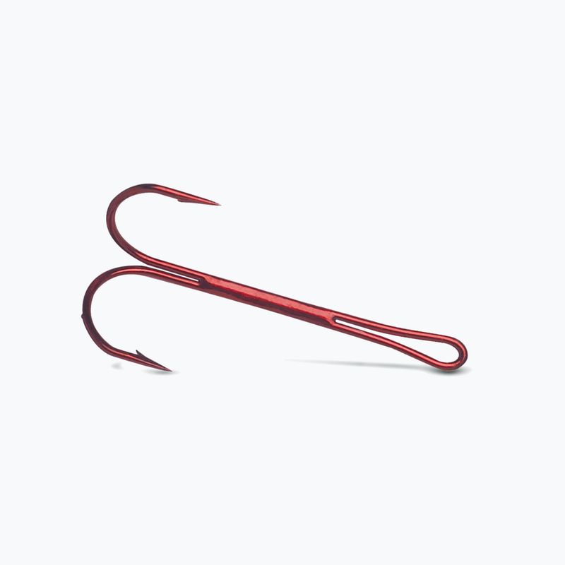 VMC Double For Soft Lures 10 ancore de pescuit roșu 9920RD