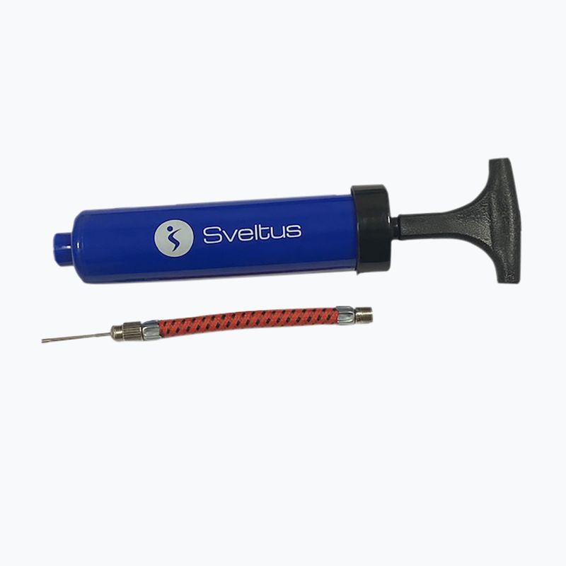 Pompă pentru mingi Sveltus Hand Pump With Needle blue