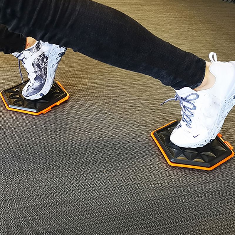 Discuri glisante pentru exerciții fizice Sveltus Functional Slider Premium 2 buc. black/orange 2