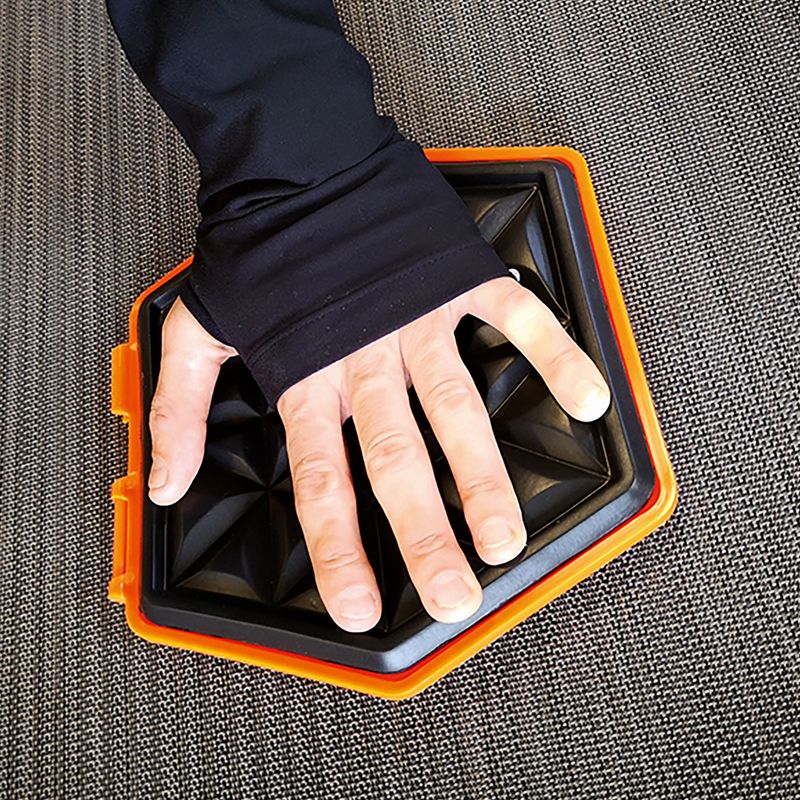 Discuri glisante pentru exerciții fizice Sveltus Functional Slider Premium 2 buc. black/orange 3