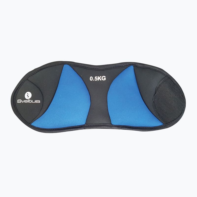 Greutăți pentru glezne Sveltus Ankle Weight Cuff 2 x 500 g blue 2