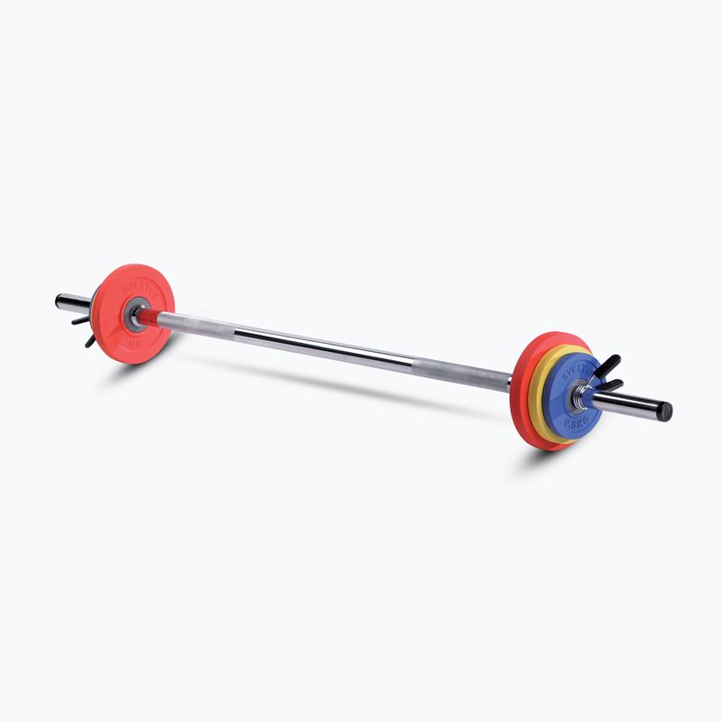 Bară cu greutăți Sveltus Kit Pump 8 kg multicolor 2
