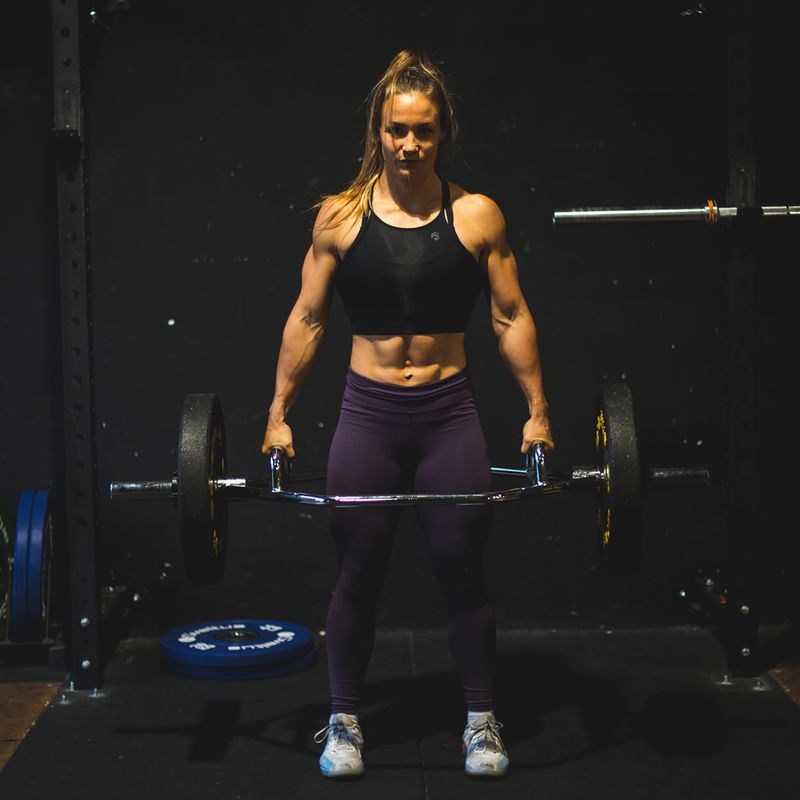 Bară trap bar  Sveltus Olympic Trap Bar + 2 Stop Disques chrome 5
