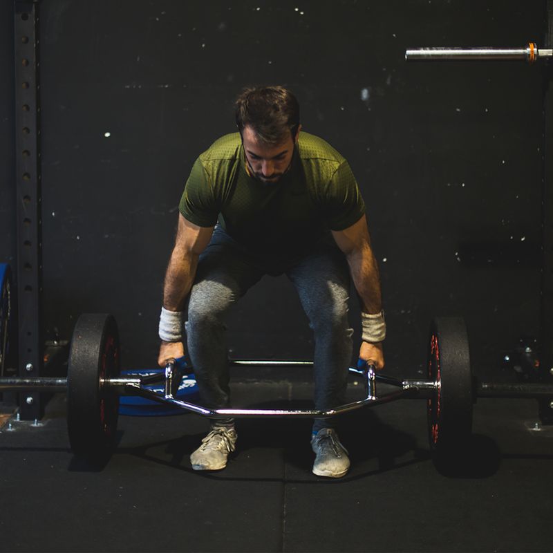 Sveltus Olympic Trap Bar + 2 cleme 2