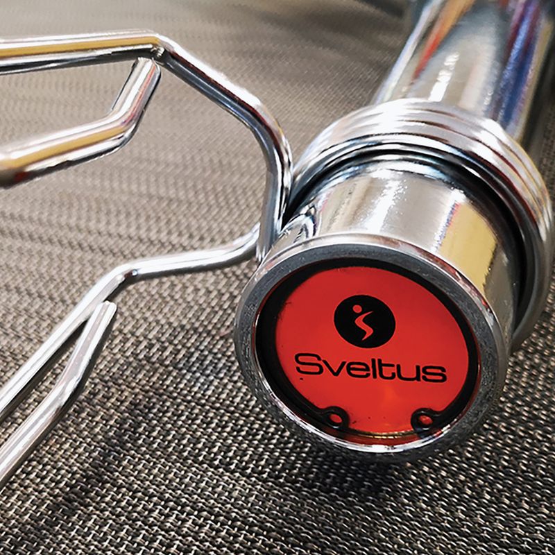 Sveltus Olympic Trap Bar + 2 cleme 5