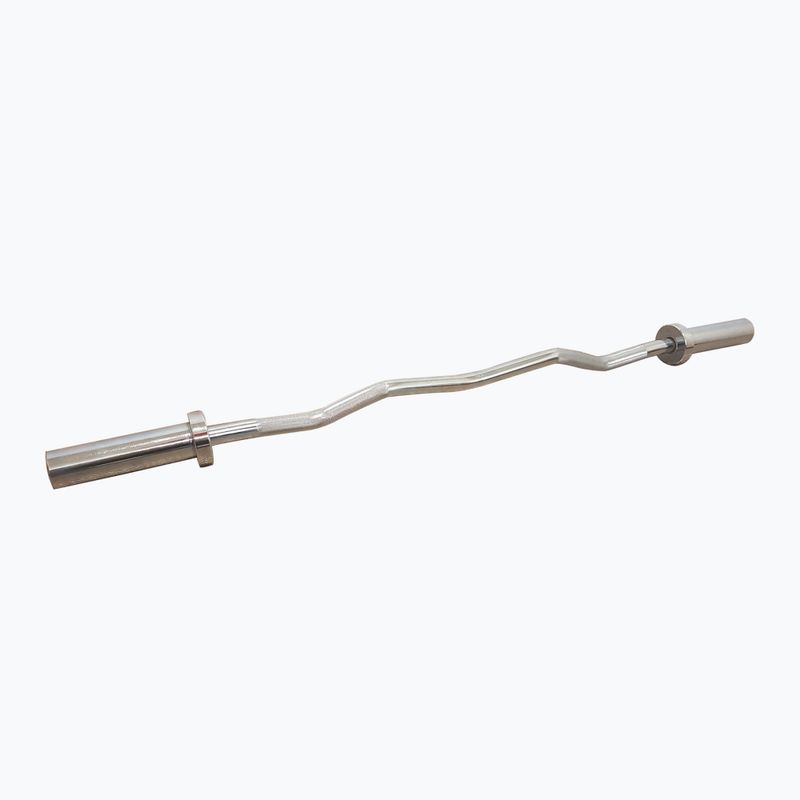 Bară îndoită Sveltus Ez Curl Bar + 2 Spring Collars chrome 2