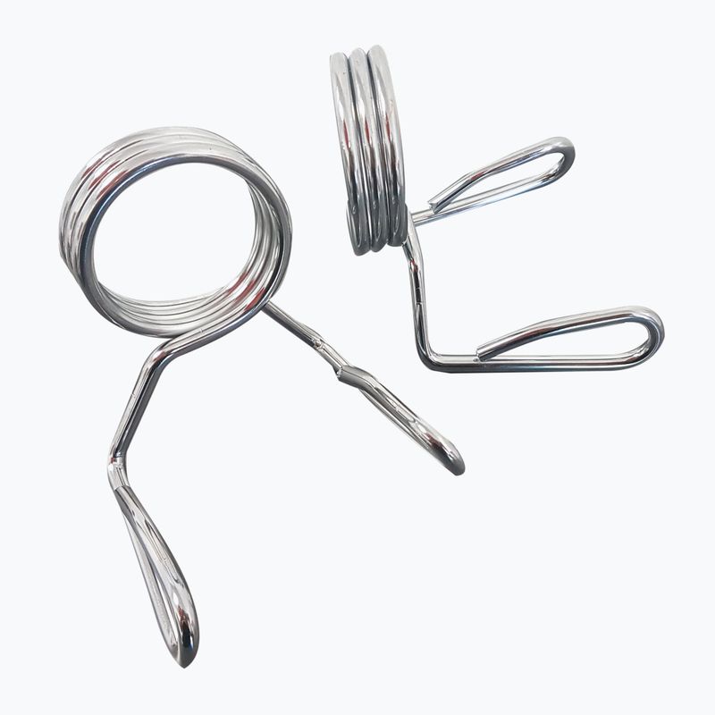 Bară îndoită Sveltus Ez Curl Bar + 2 Spring Collars chrome 3