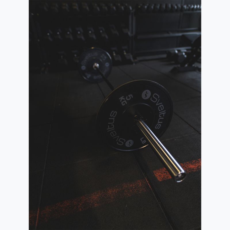 Disc bumper olimpic Sveltus Training Olympic Disc 5 kg black 2