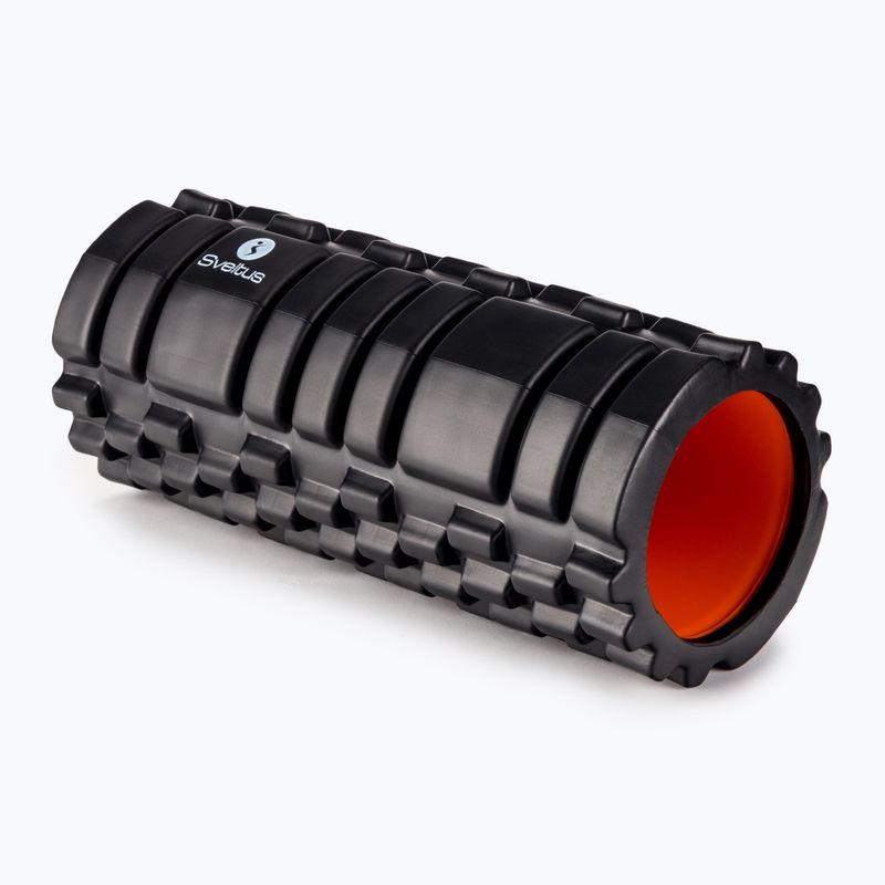 Sveltus Foam Roller cu grilă neagră 2515