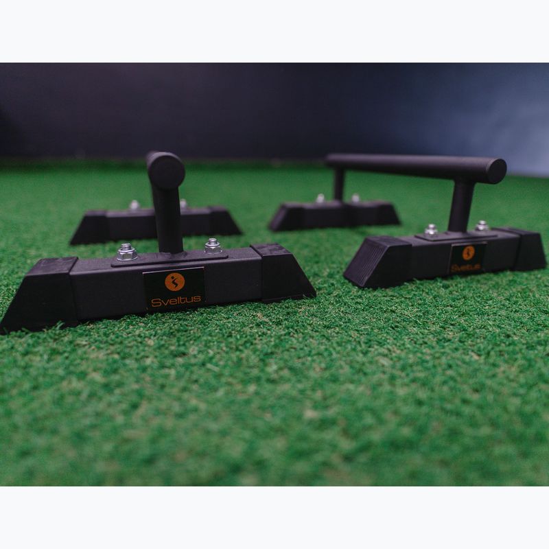 Mânere pentru flotări Sveltus Parallette 2 buc. black 2