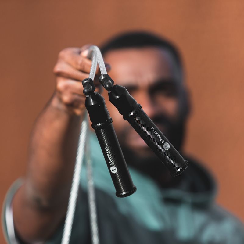 Coardă Sveltus Heavy Jump Rope grey 3